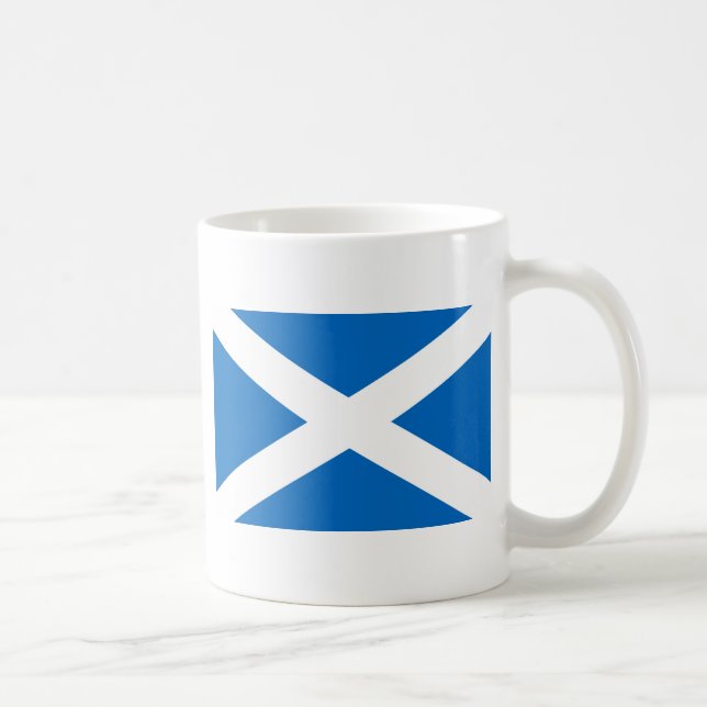 Flag of Scotland Coffee Mug (Right)