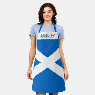 Flag of Scotland Custom Apron
