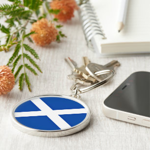 Flag of Scotland  Key Ring