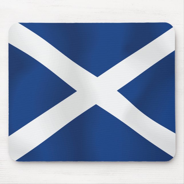 Flag of Scotland Mouse Mat (Front)