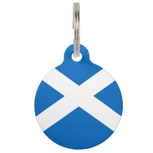 Flag of Scotland Pet Tag