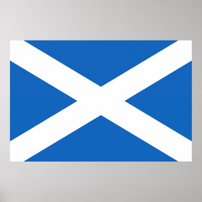 Flag of Scotland Poster (Front)