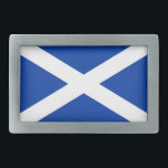 Flag of Scotland Saltire - High Quality Image Belt Buckle<br><div class="desc">Flag of Scotland Saltire – High Quality Image. The Scottish flag.</div>