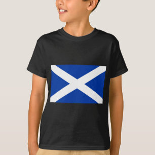 Flag of Scotland Saltire - High Quality Image T-Shirt