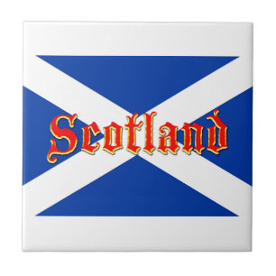 Flag of Scotland Saltire - High Quality Image Tile