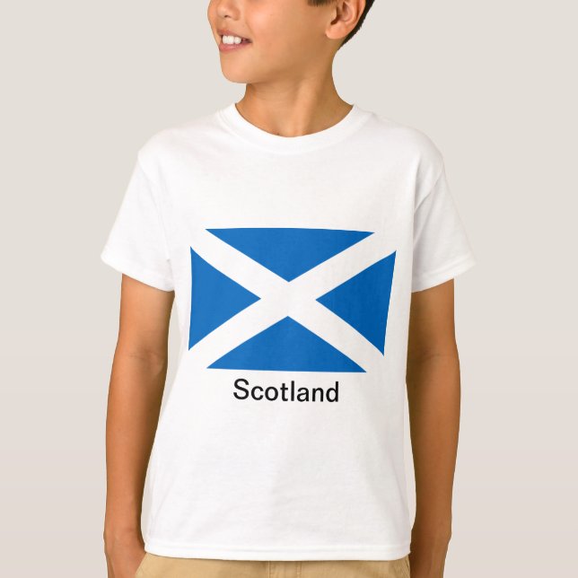 Flag of Scotland T-Shirt (Front)