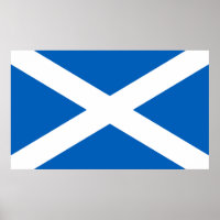 Flag of Scotland, the Saltire flag, Andrew's Cross