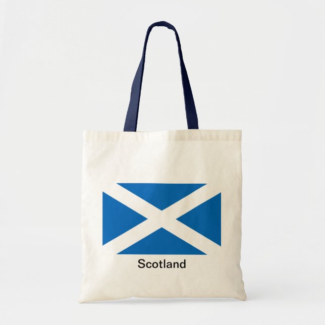 Flag of Scotland Tote Bag (Front)