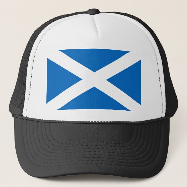 Flag of Scotland Trucker Hat (Front)