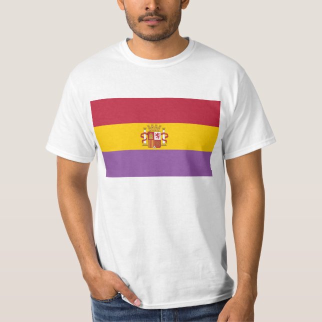 Flag of Second Spanish Republic T Shirt (Front)