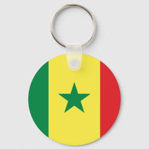 Flag of Senegal Keychain