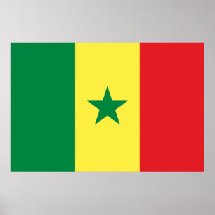 Flag of Senegal Poster