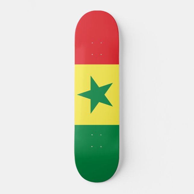 Flag of Senegal Skateboard (Front)