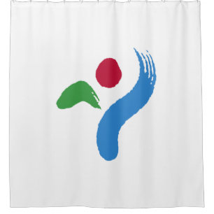 Flag of Seoul (South Korea) Shower Curtain