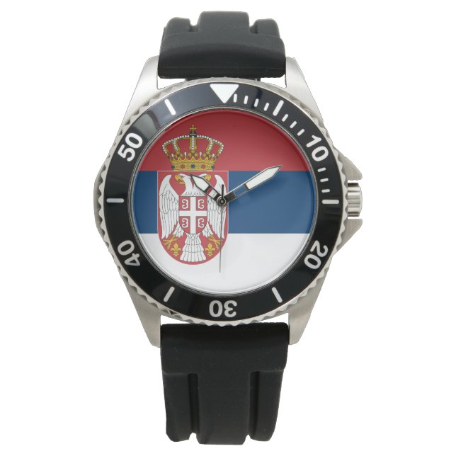 Flag of Serbia Watch (Front)