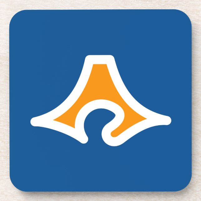 Flag of Shizuoka Prefecture, Japan Coaster (Front)