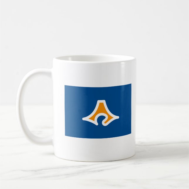 Flag of Shizuoka Prefecture, Japan Coffee Mug (Left)