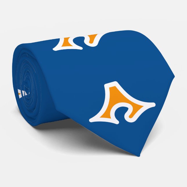  Flag of Shizuoka Prefecture, Japan Tie (Rolled)