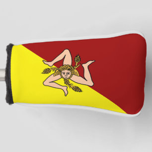 Flag of Sicily (Italy)  Golf Head Cover