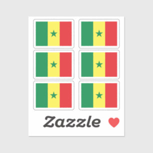 Flag of Sierra Leone Collection pack of 6