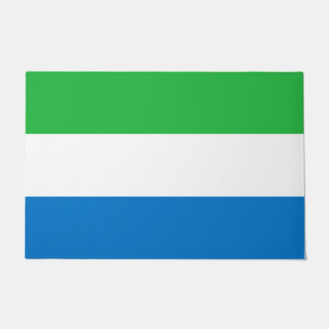Flag of Sierra Leone Doormat (Front)