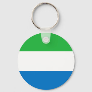 Flag of Sierra Leone Key Ring