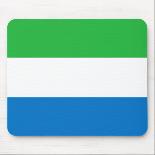 Flag of Sierra Leone Mouse Mat