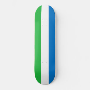 Flag of Sierra Leone Skateboard