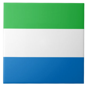 Flag of Sierra Leone Tile