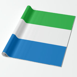Flag of Sierra Leone Wrapping Paper