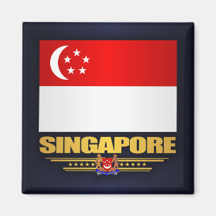 Flag of Singapore Magnet
