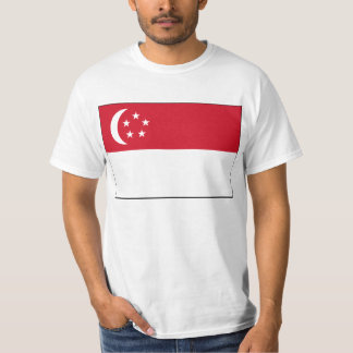 Flag of Singapore T Shirt