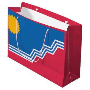 Flag of Sioux Falls, South Dakota Large Gift Bag