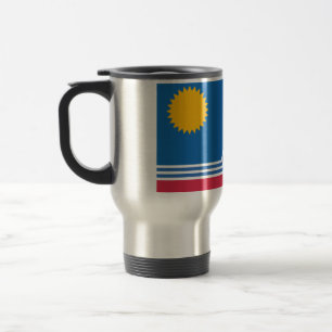 Flag of Sioux Falls, South Dakota Travel Mug