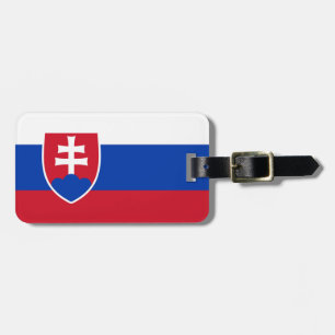 Flag of Slovakia Easy ID Personal Luggage Tag