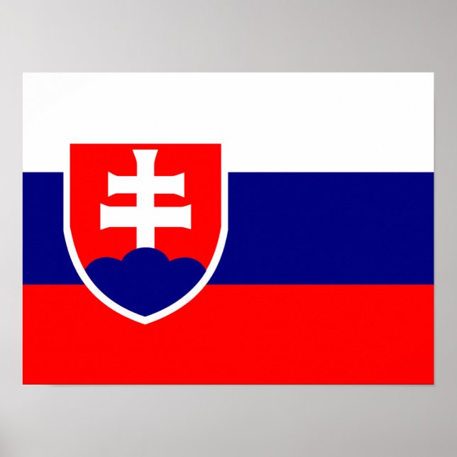 Flag of Slovakia Poster (Front)