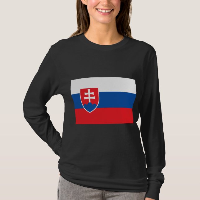 Flag of Slovakia T-Shirt (Front)