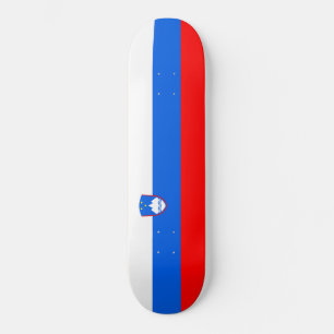 Flag of Slovenia Skateboard
