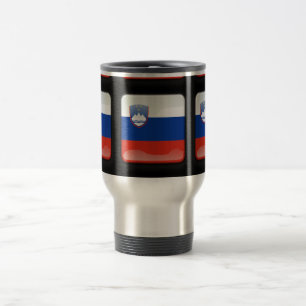 Flag of Slovenia Travel Mug