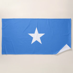 Flag of Somalia Beach Towel