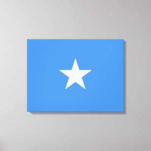 Flag of Somalia Canvas Print