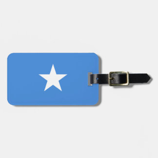 Flag of Somalia Luggage Tag w/ leather strap