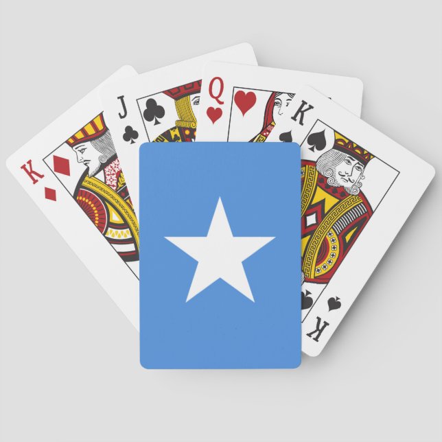 Flag of Somalia Playing Cards (Back)