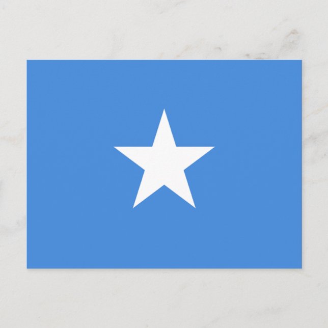 Flag of Somalia Postcard (Front)