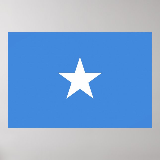 Flag of Somalia Poster (Front)