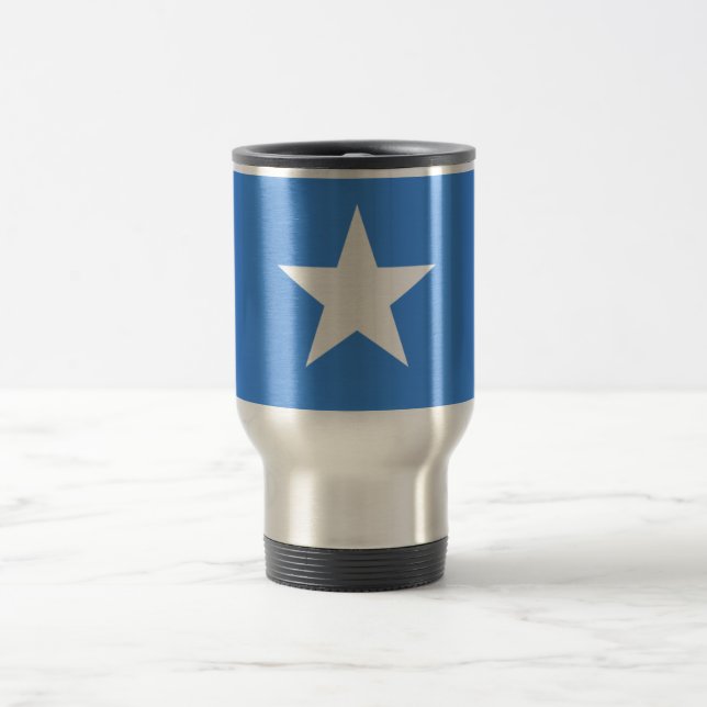 Flag of Somalia  Travel/Commuter Mug (Center)