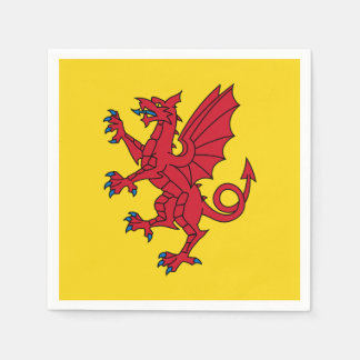 Flag of Somerset Paper Napkins
