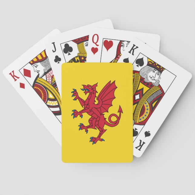 Flag of Somerset Playing Cards (Back)