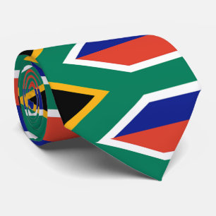 Flag of South Africa Bokke Tie