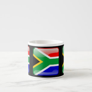 Flag of South Africa Espresso Cup
